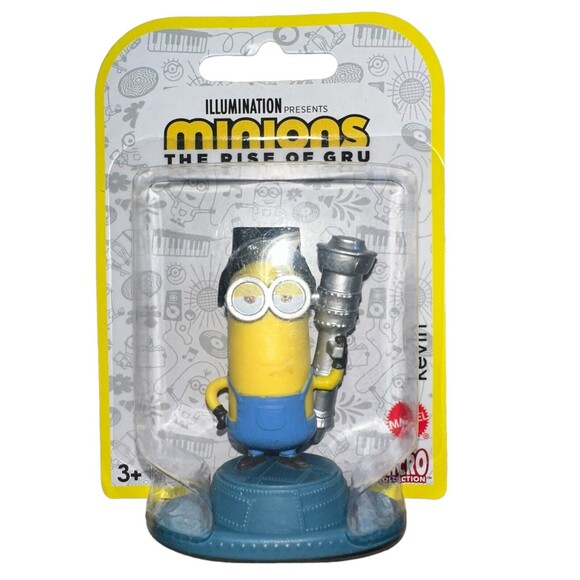 Minions Rise of Gru Kevin Otto 2in Micro Figure Cake Topper Toy - Picture 2 of 3